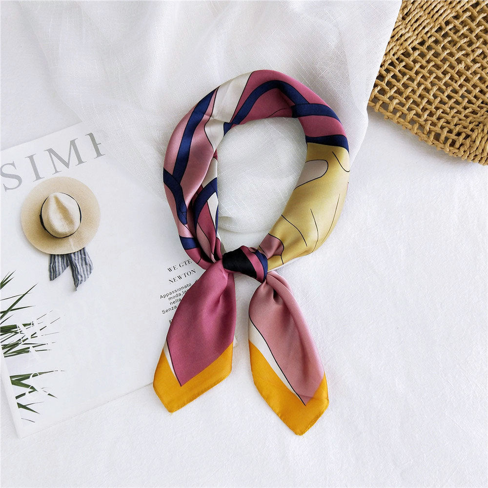 Lueur du Matin – Scarf (70 × 70 cm)