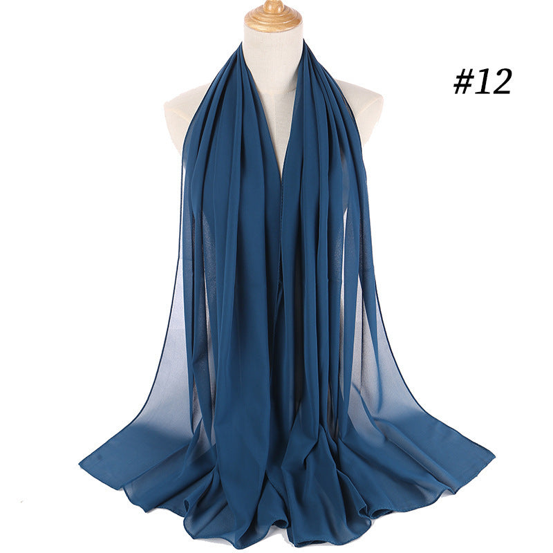 Éclore Drapé – Long Scarf (75 × 175 cm)