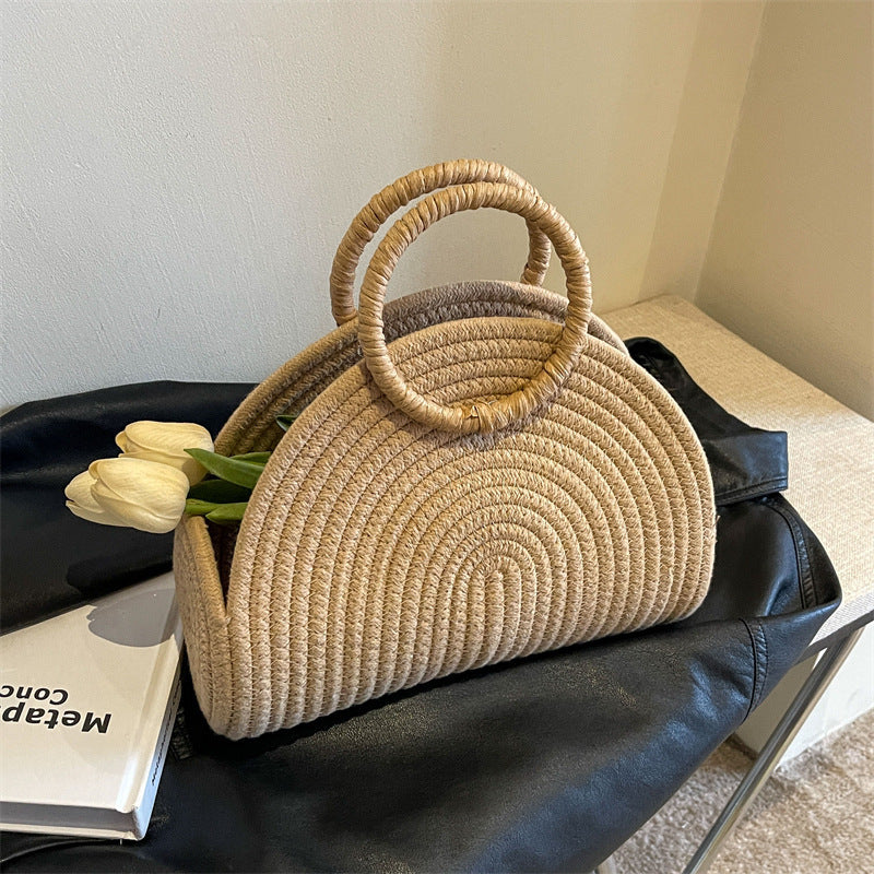 Isla Woven Tote Bag