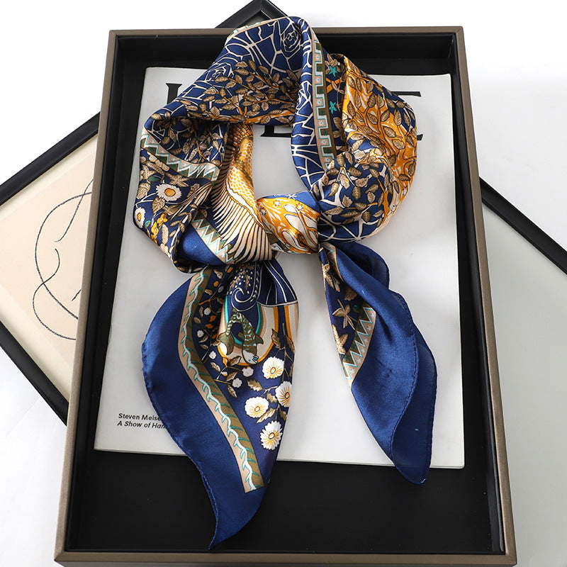Soie Envolée – Silk Scarf (70 × 70 cm)