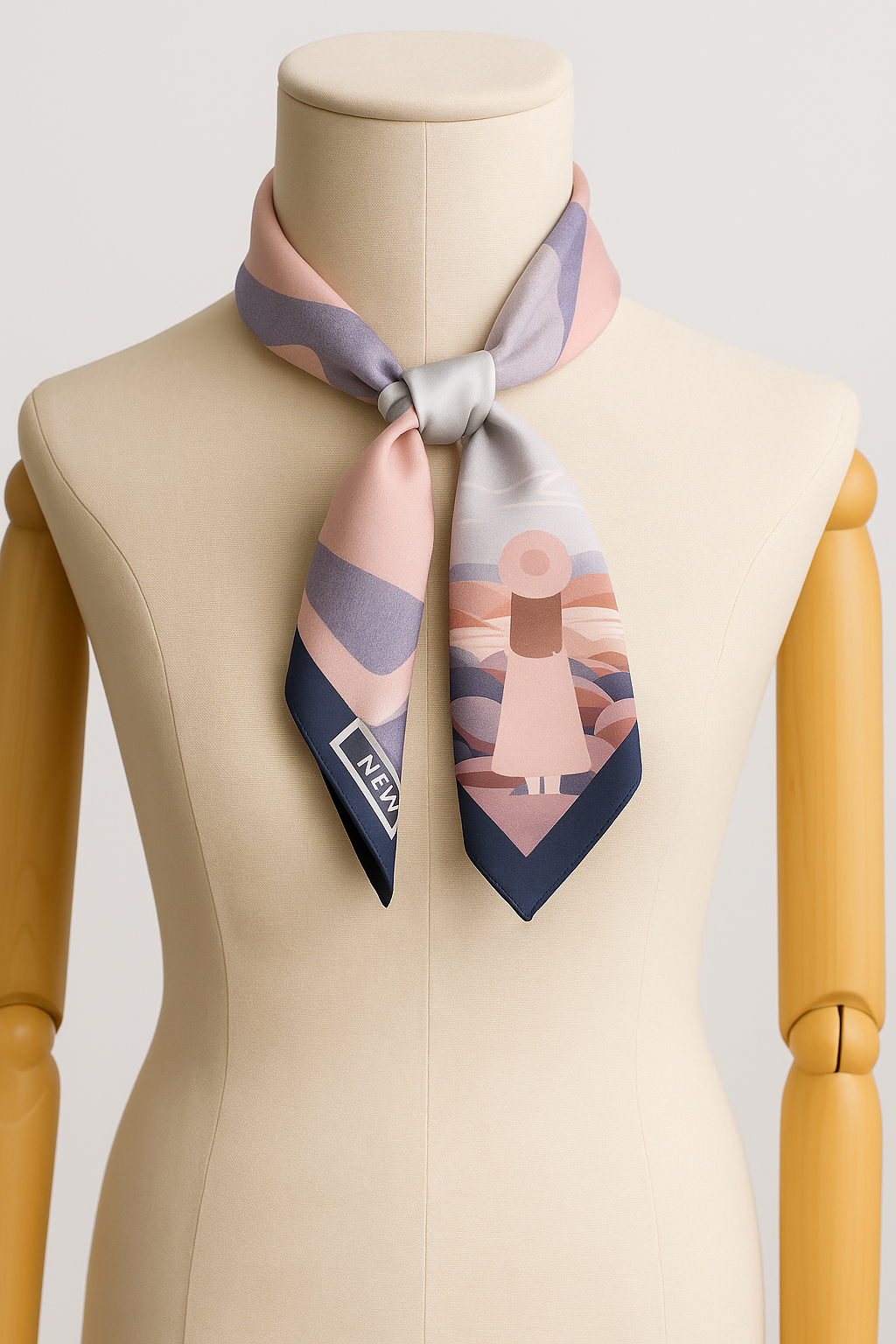 Petite Carré – Small Square Scarf (53 × 53 cm)