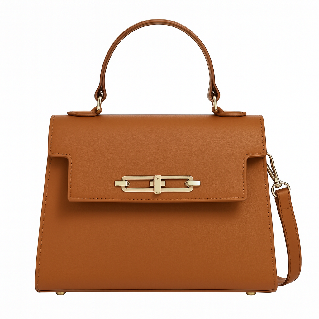 Enkele schoudertas voor vrouwen, Franse mode retro veelzijdige crossbody handtas voor vrouwen