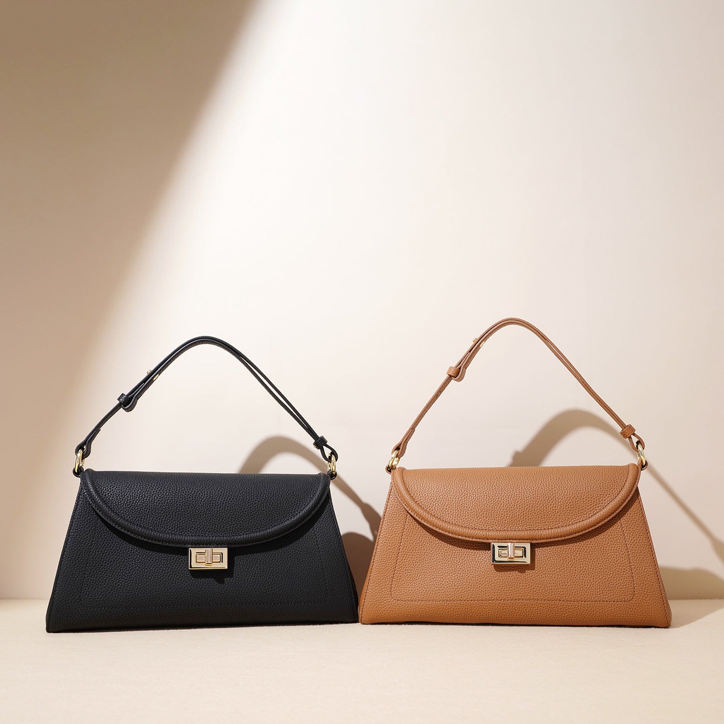 Élise Leather Square Bag