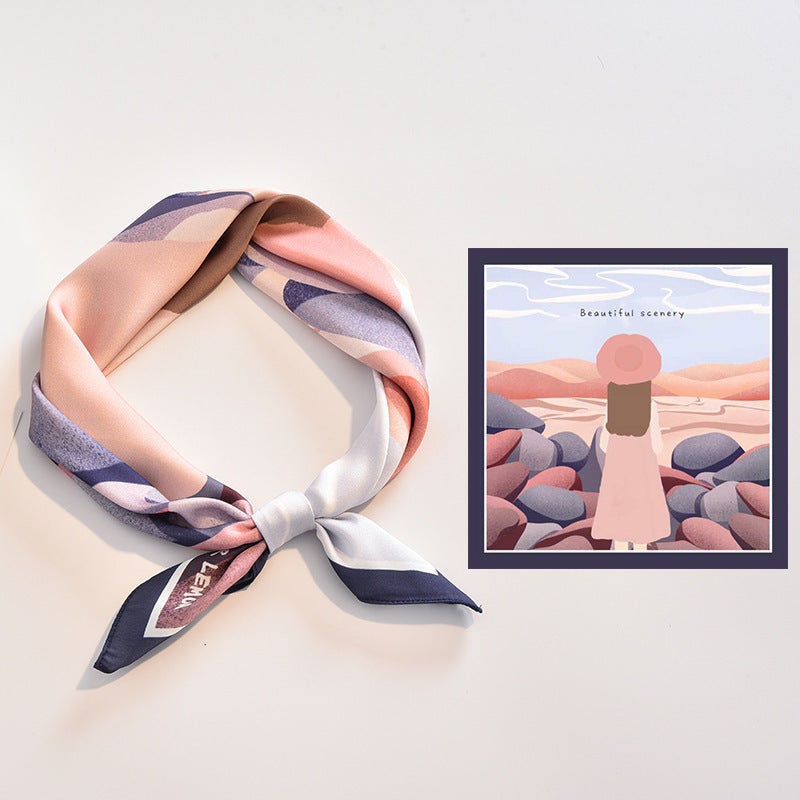 Petite Carré – Small Square Scarf (53 × 53 cm)