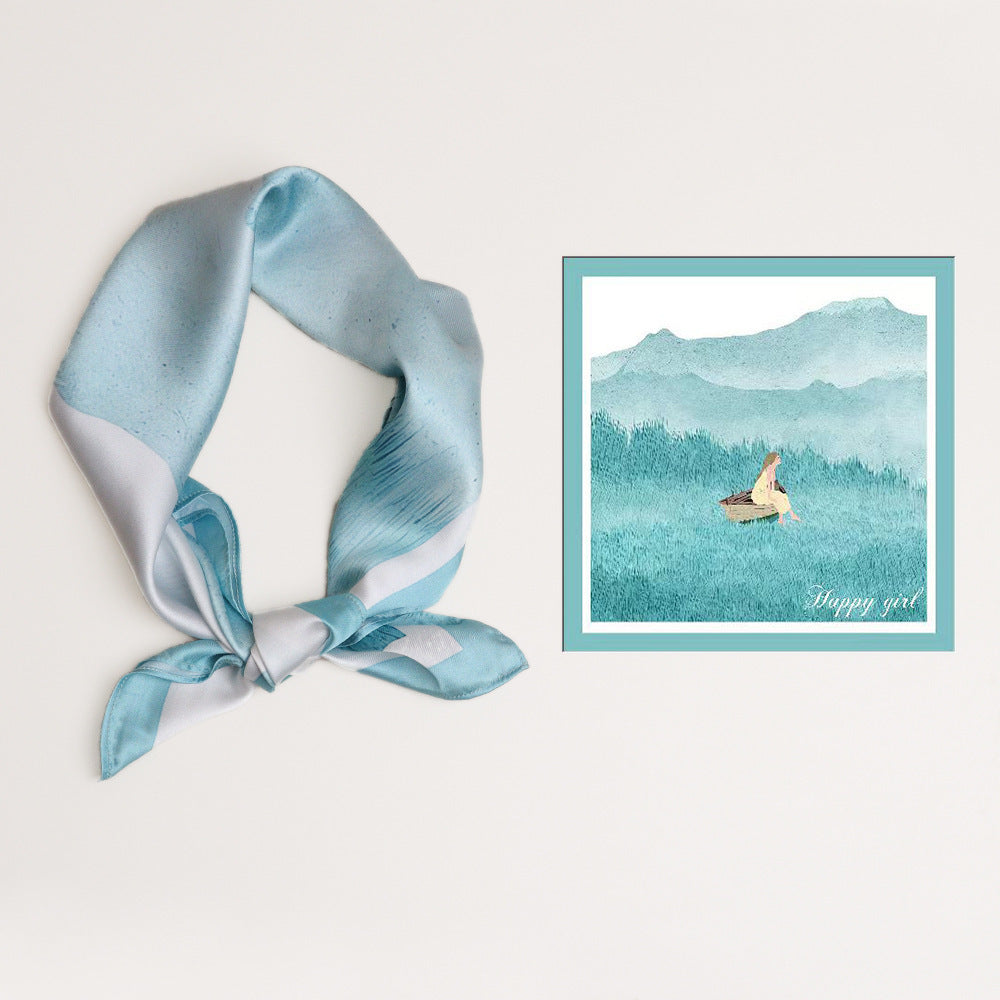 Petite Carré – Small Square Scarf (53 × 53 cm)