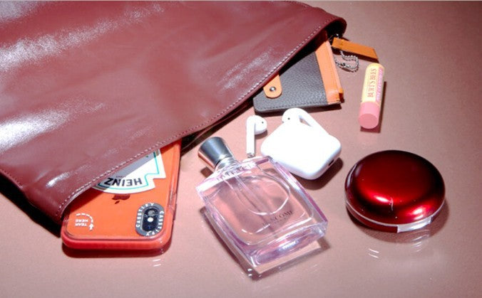 Curling Envelope Clutch Bag