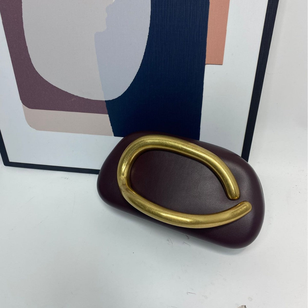 Riviera Metal Clutch Bag