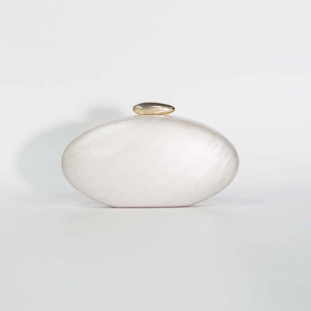 Élise Pearl Clutch Bag