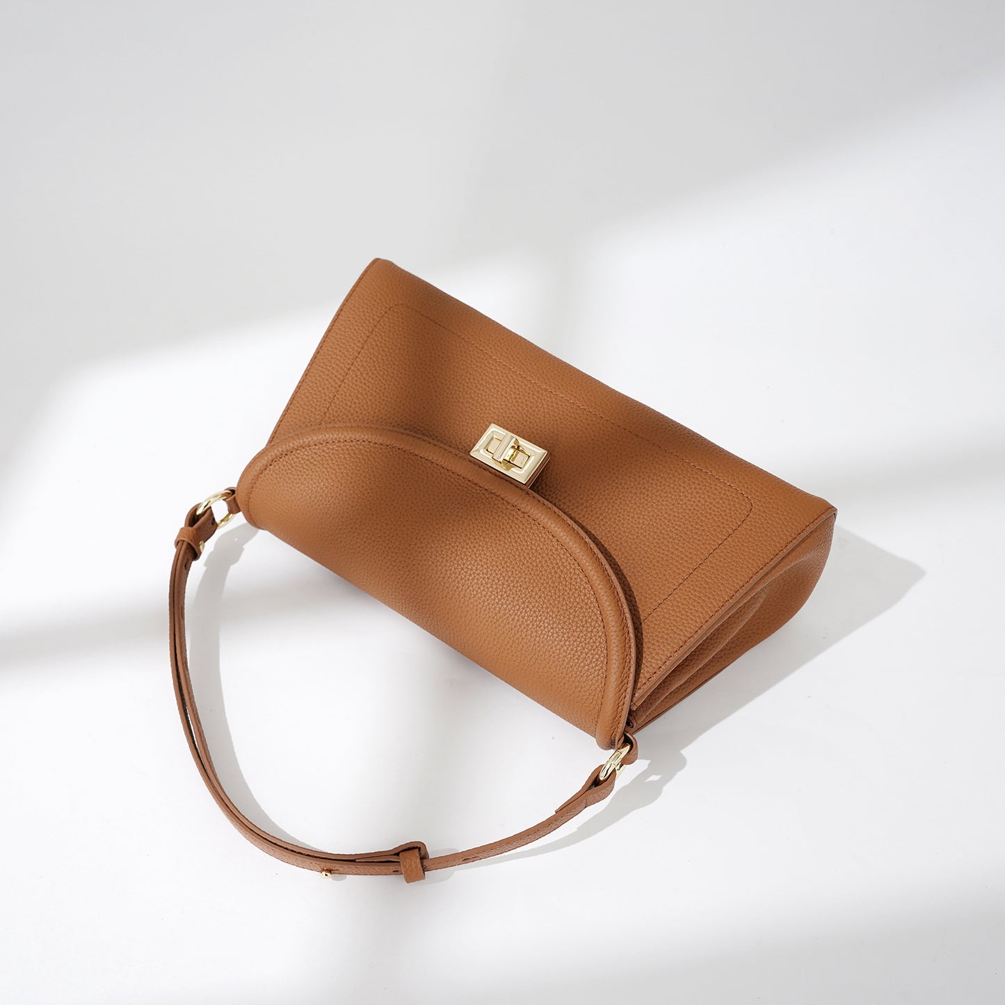 Élise Leather Square Bag