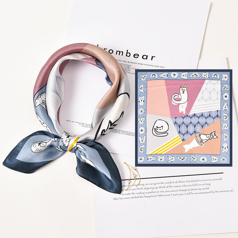 Petite Carré – Small Square Scarf (53 × 53 cm)