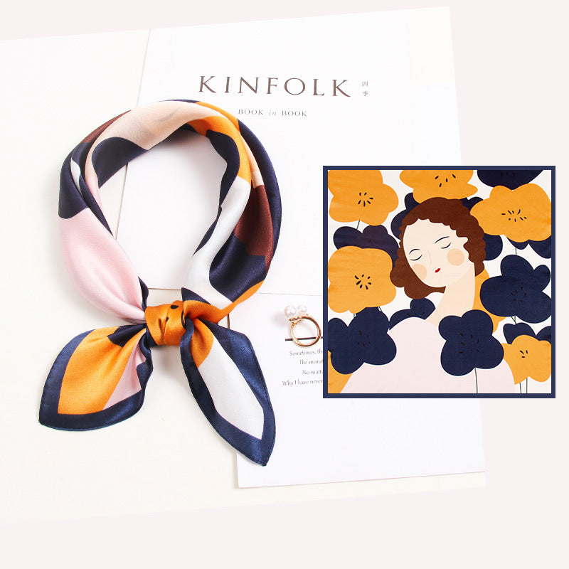 Petite Carré – Small Square Scarf (53 × 53 cm)