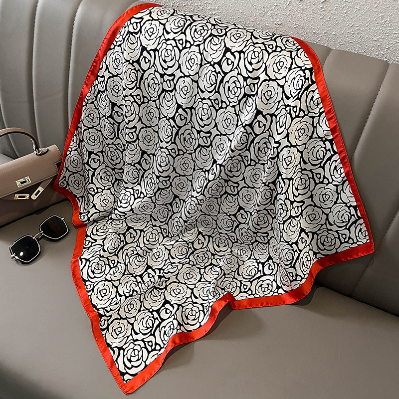 Nuit Silencieuse – Scarf (70 × 70 cm)