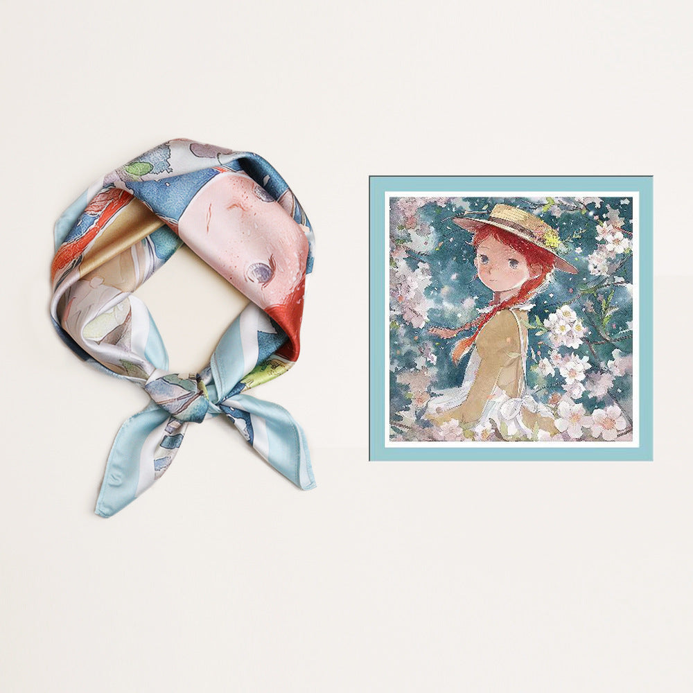 Petite Carré – Small Square Scarf (53 × 53 cm)