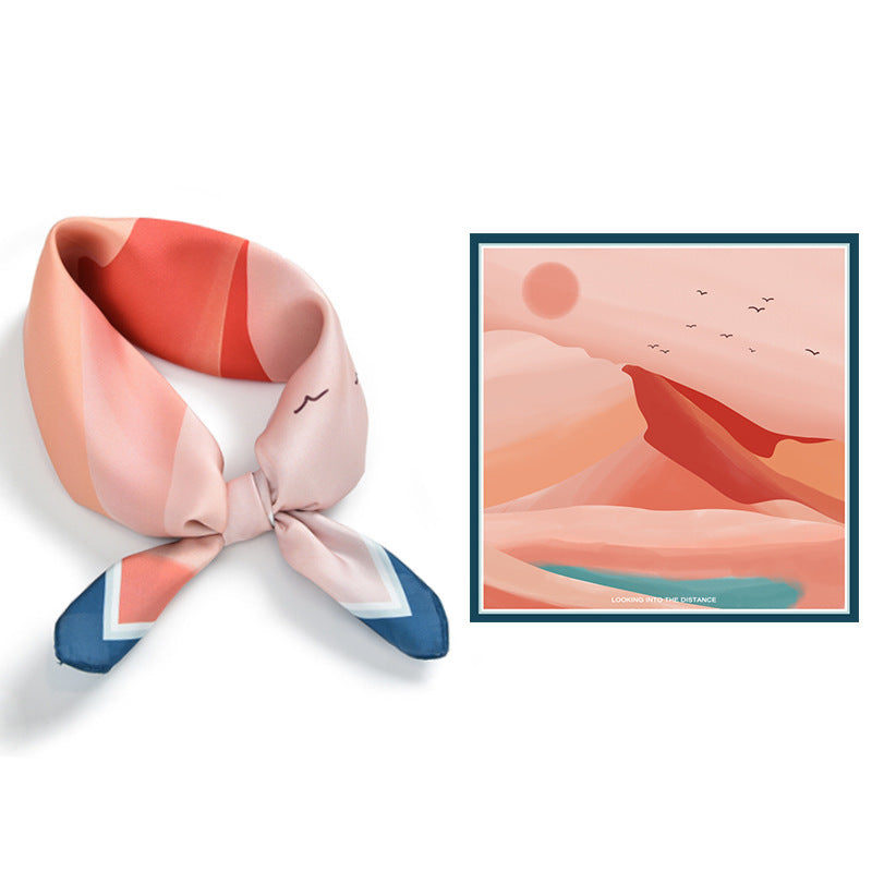 Petite Carré – Small Square Scarf (53 × 53 cm)