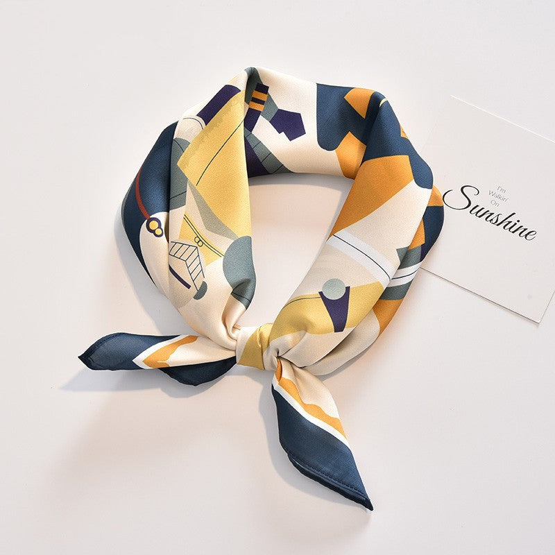 Petite Carré – Small Square Scarf (53 × 53 cm)