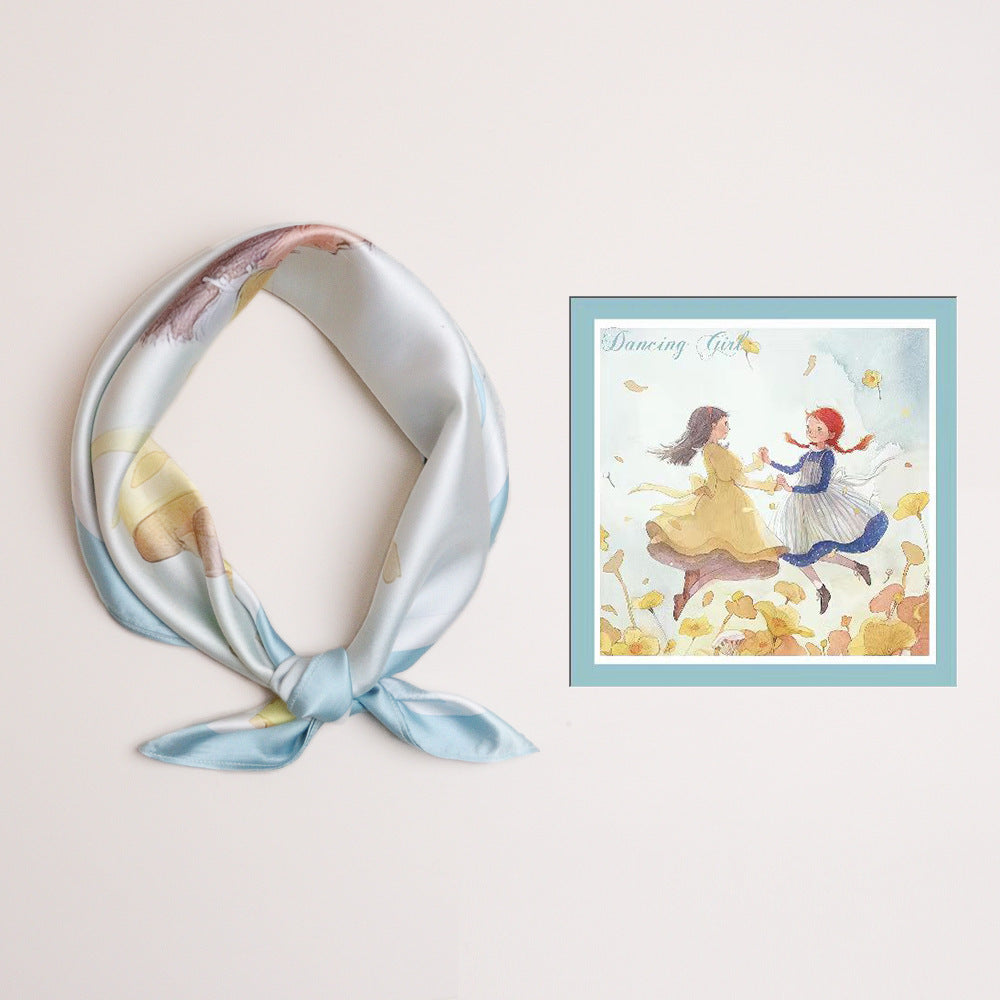 Petite Carré – Small Square Scarf (53 × 53 cm)