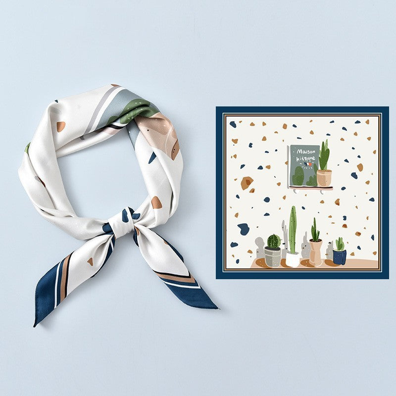 Petite Carré – Small Square Scarf (53 × 53 cm)