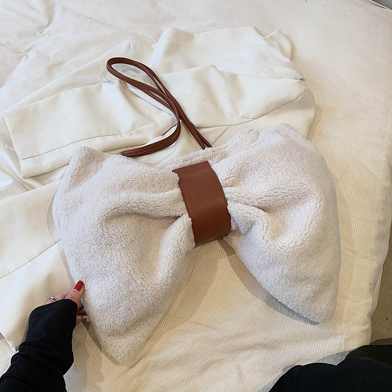 Online Influencer Strik Speciaal Ontwerp Canvas Tas Foto Props Crossbody