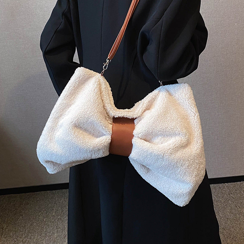 Online Influencer Strik Speciaal Ontwerp Canvas Tas Foto Props Crossbody