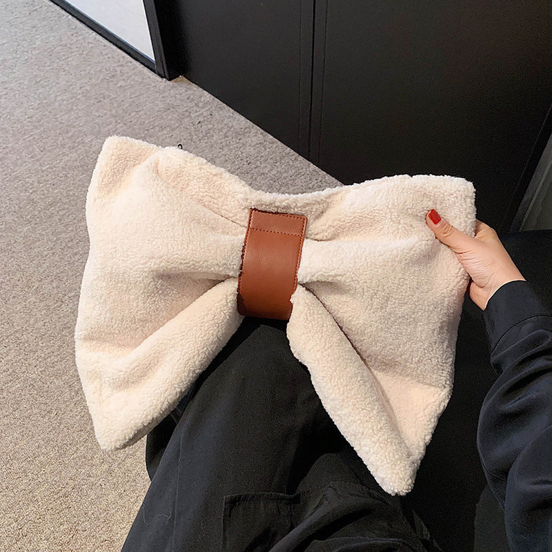 Fur Bowknot Bag