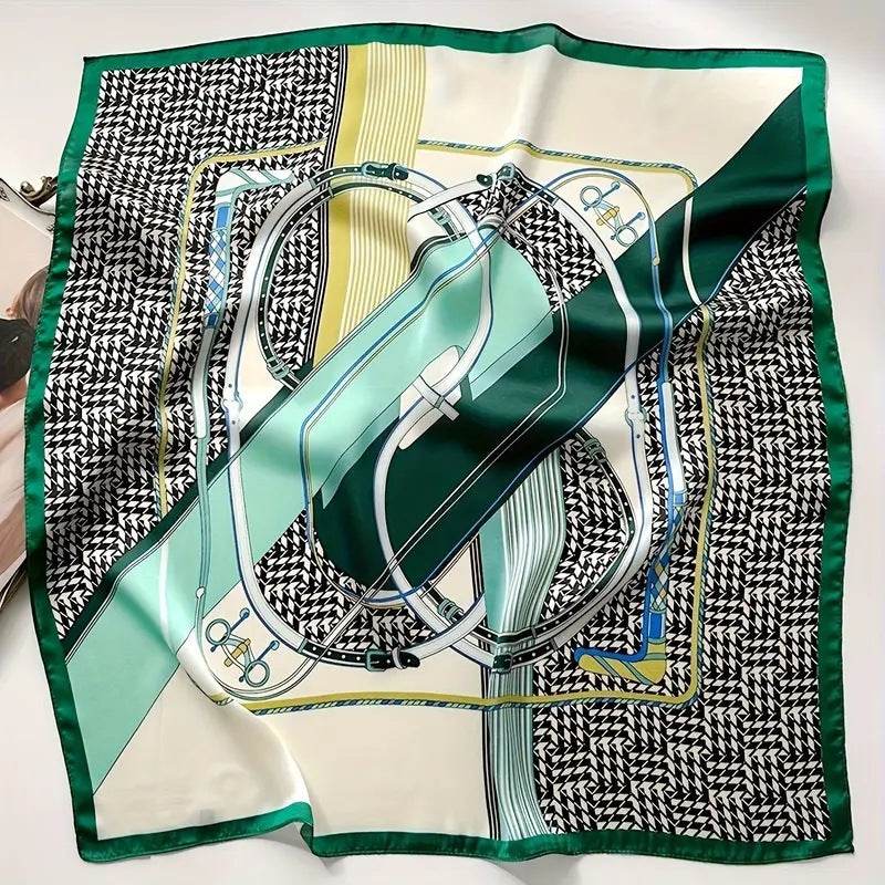Rue Lumière – Scarf (70 × 70 cm)