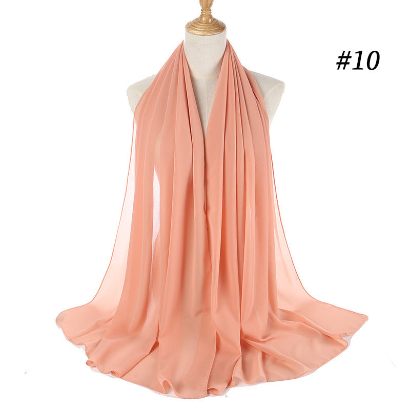 Éclore Drapé – Long Scarf (75 × 175 cm)