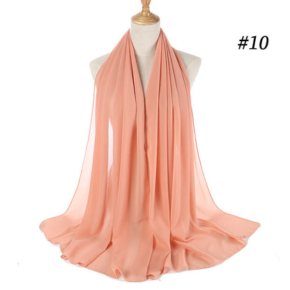 Éclore Drapé – Long Scarf (75 × 175 cm)