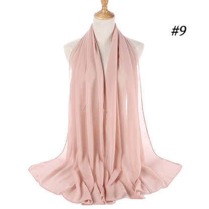Éclore Drapé – Long Scarf (75 × 175 cm)