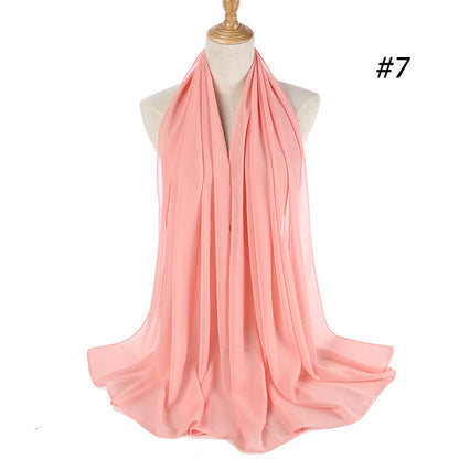 Éclore Drapé – Long Scarf (75 × 175 cm)