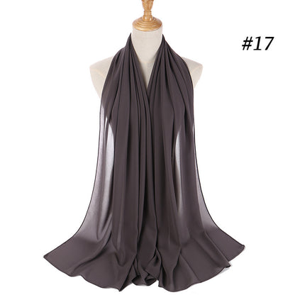 Éclore Drapé – Long Scarf (75 × 175 cm)