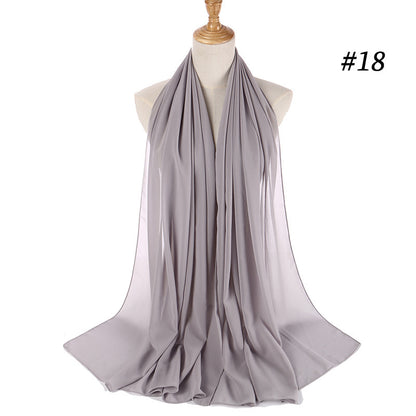 Éclore Drapé – Long Scarf (75 × 175 cm)