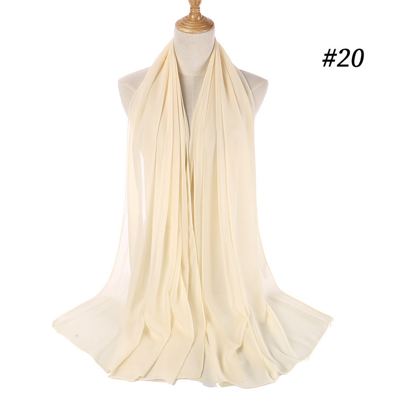 Éclore Drapé – Long Scarf (75 × 175 cm)