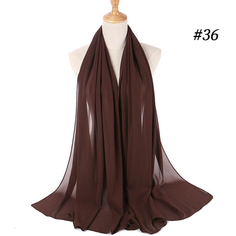 Éclore Drapé – Long Scarf (75 × 175 cm)
