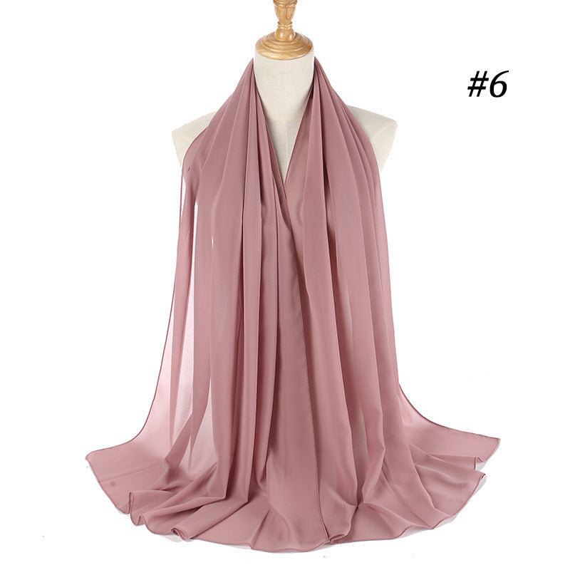 Éclore Drapé – Long Scarf (75 × 175 cm)