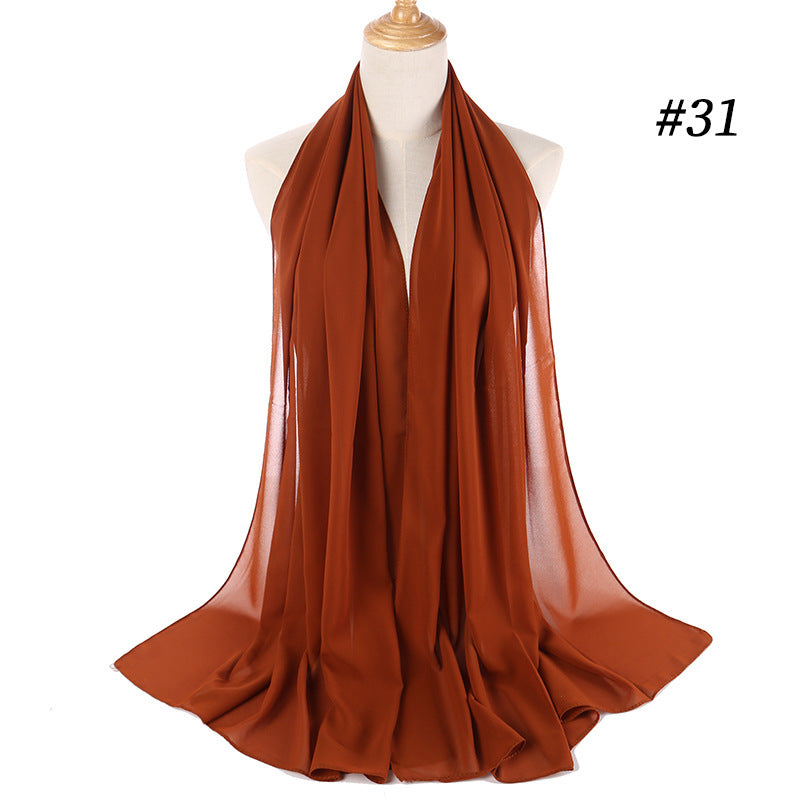 Éclore Drapé – Long Scarf (75 × 175 cm)