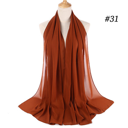 Éclore Drapé – Long Scarf (75 × 175 cm)