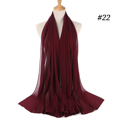 Éclore Drapé – Long Scarf (75 × 175 cm)