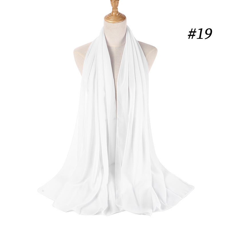 Éclore Drapé – Long Scarf (75 × 175 cm)