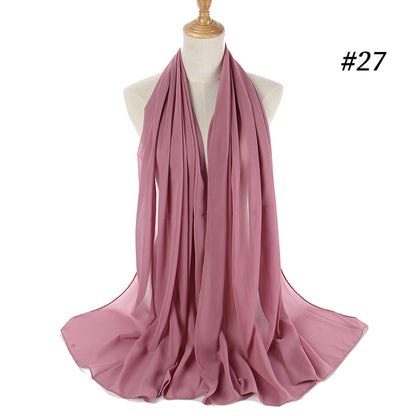 Éclore Drapé – Long Scarf (75 × 175 cm)