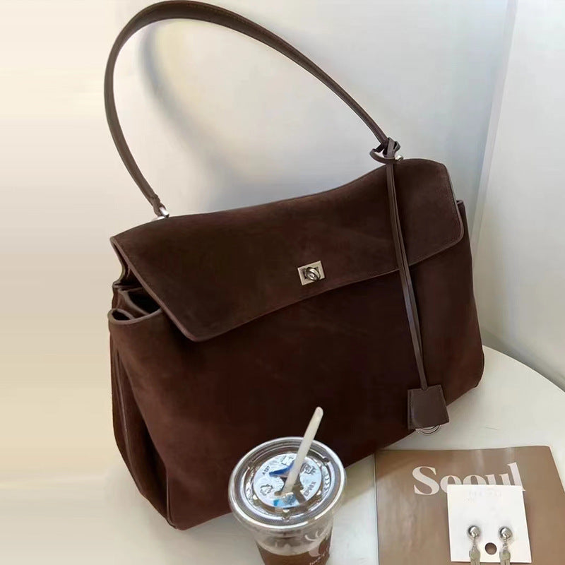Celine Suede Tote Bag