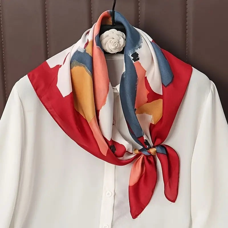 Rue Lumière – Scarf (70 × 70 cm)