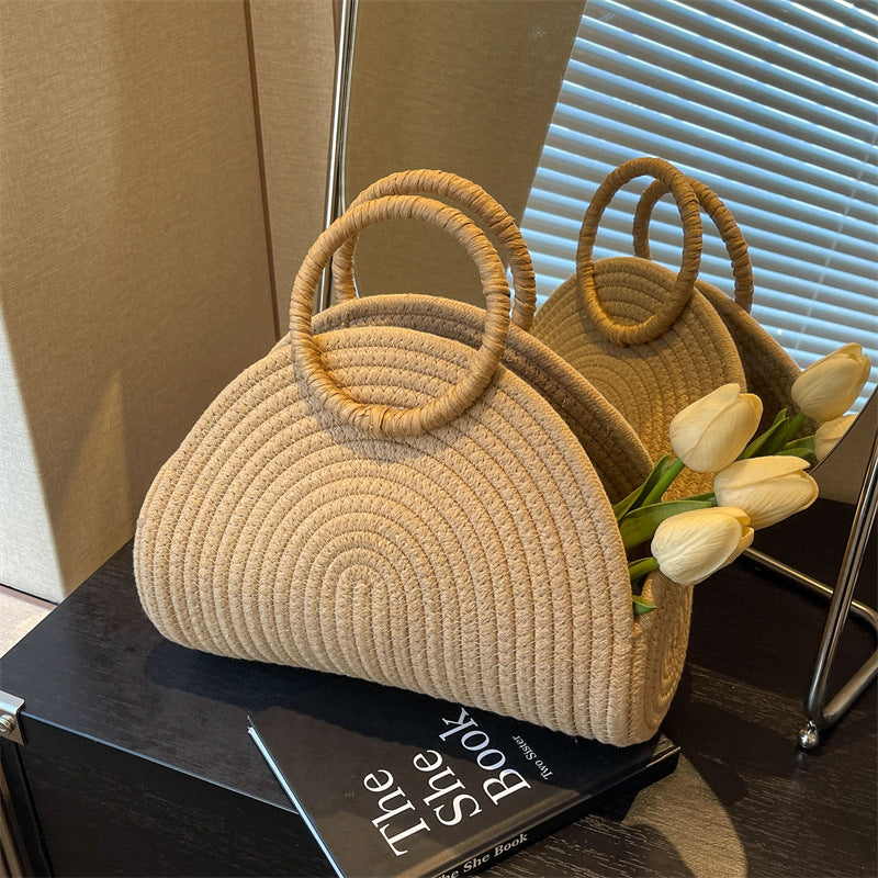 Isla Woven Tote Bag
