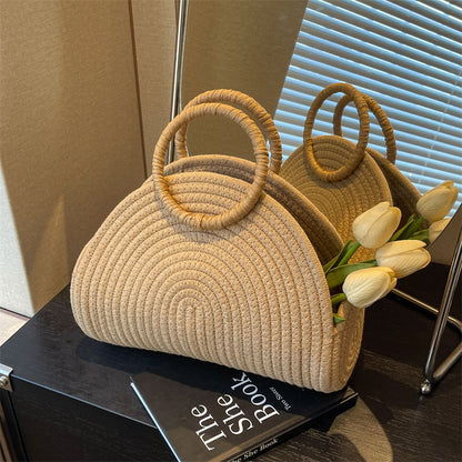 Isla Woven Tote Bag