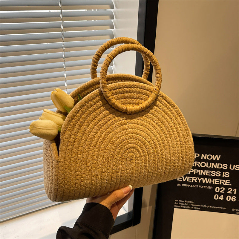 Isla Woven Tote Bag