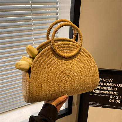 Isla Woven Tote Bag