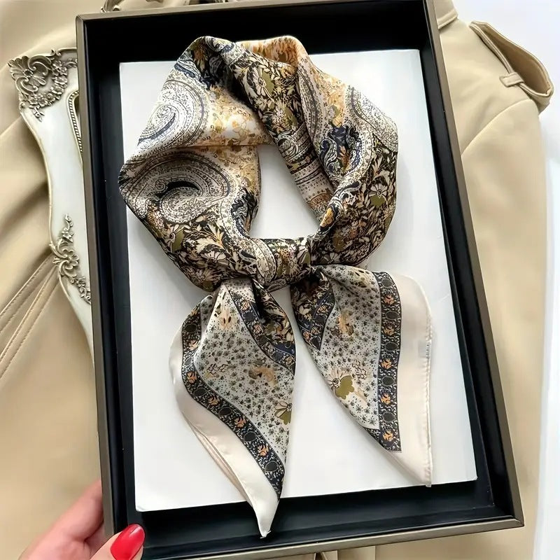 Rue Lumière – Scarf (70 × 70 cm)