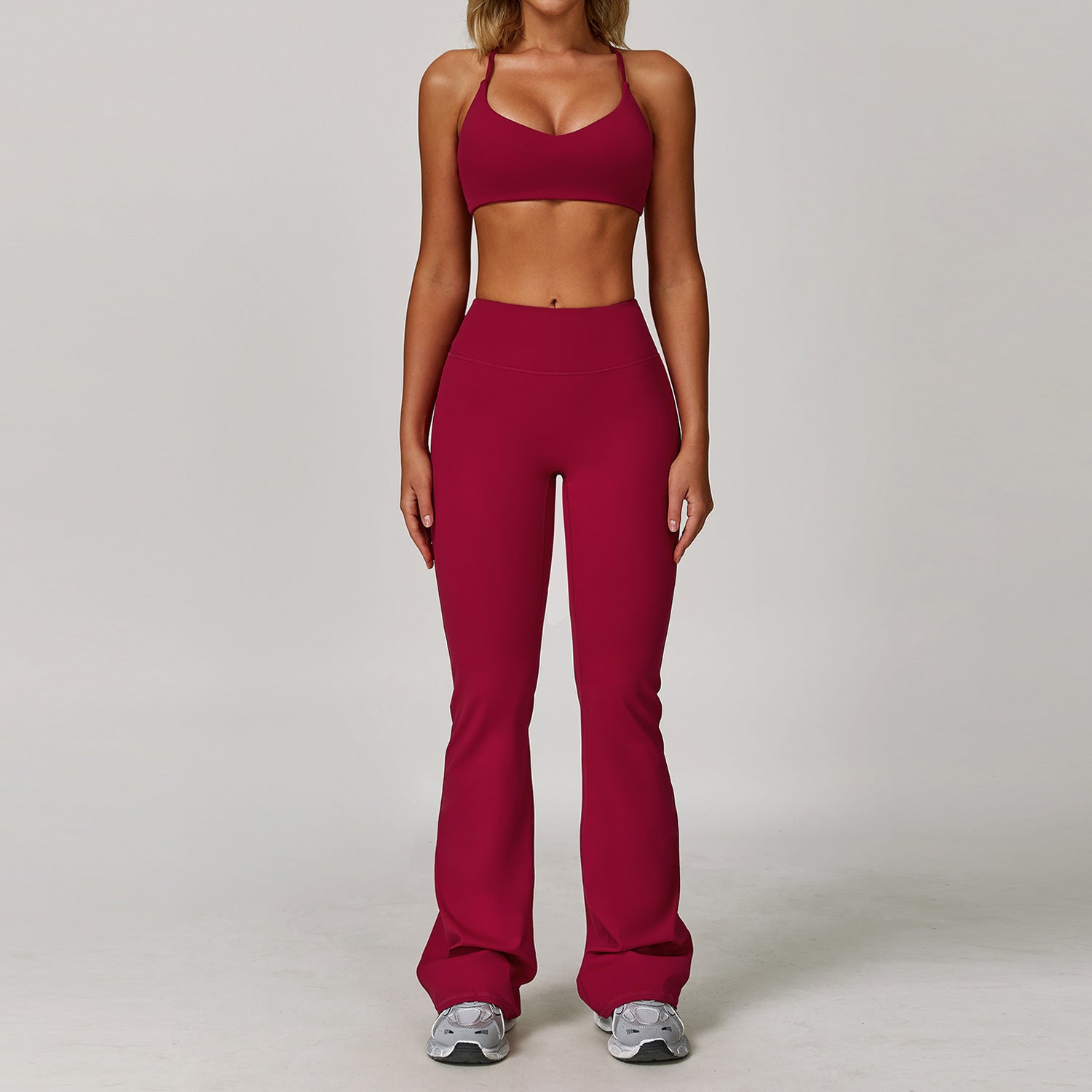 Bra Pants Raspberry Red