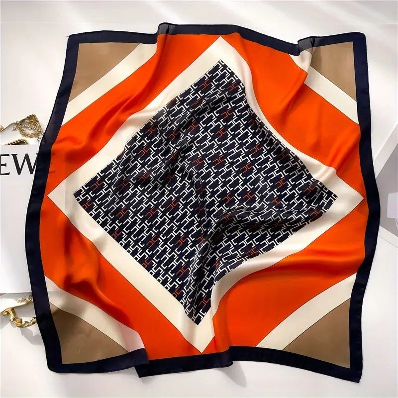 Rue Lumière – Scarf (70 × 70 cm)