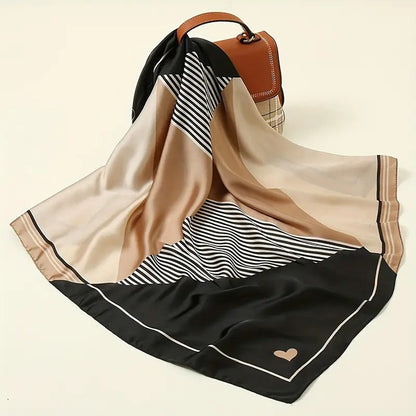 Rue Lumière – Scarf (70 × 70 cm)
