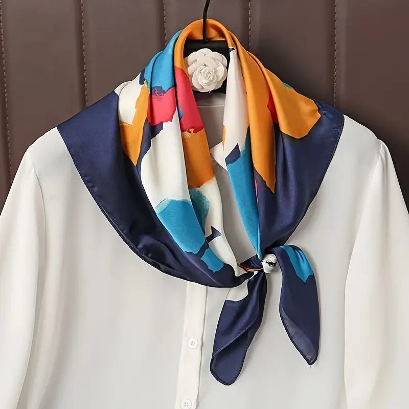 Rue Lumière – Scarf (70 × 70 cm)